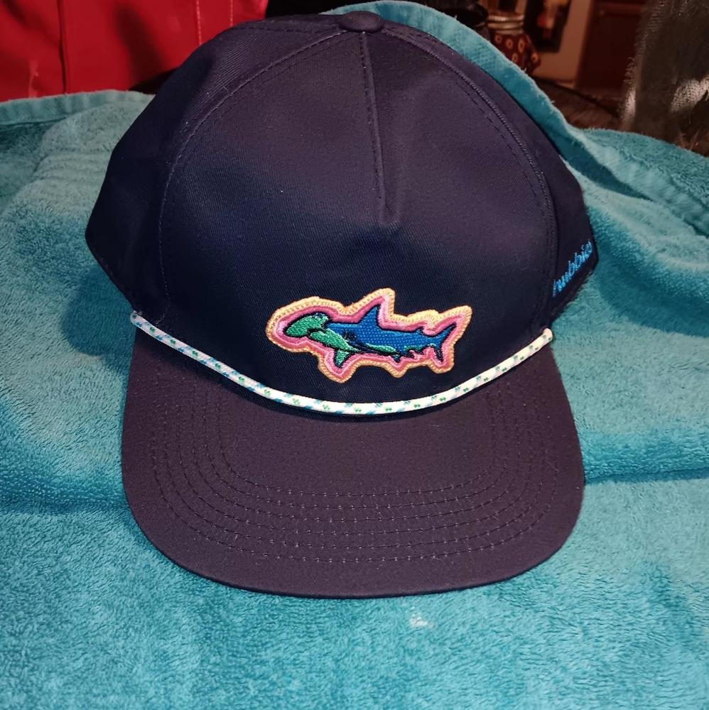 Chubbies Blue Cap with Pineapple Logo Hammerhead On Ftont Adjustable